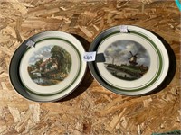 Vintage Hyalyn plates