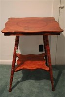 OAK TWO TIER BIBLE STAND