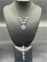 Brighton Halo Eclipse Necklace & Bracelet Set