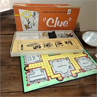 Clue Detective Board Game 1956