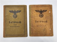 (2) GERMAN ARMY WEHRPASS WITH PHOTO