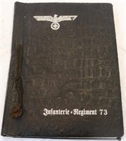 SCRAPBOOK WITH PHOTOS & INFO FOR INFANTERIE