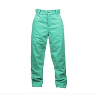 36x36 Green Unhemmed Flame Resistant Pants wZipper