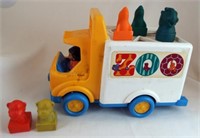 Vintage Zoo Animals & Shapes Bus (Dirty) (2) Seals