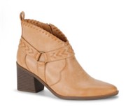 Frye and Co. Womens Palma Stacked Heel Booties Siz