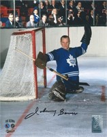Toronto Maple Leaf - Johnny Bower 8x 10 Action Pho