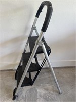 Folding Step Ladder on Wheels - 330 Pound