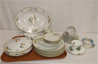 Partial Set of Czech Dishes, and Cups and Saucers