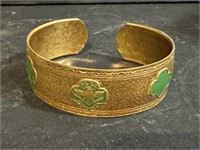 Vintage Girl Scout Cooper Bracelet