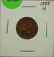1888 Indian Cent F