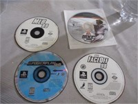 3 Playstation Games 1 X box game