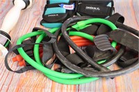 Workout Equipment lot Resistant Bands and etc