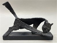 Suitorka, MCM Brutalist Cat Sculpture