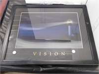 FRAMED LIGHTHOUSE PRINT "VISION"