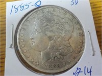 1885 O Silver Dollar