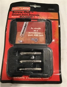Craftsman Screw-Out