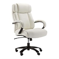 Big & Tall Adjustable Office Chair Cream