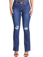YMI Women's Wannabettabutt Bootcut Jeans, S117,