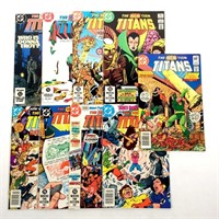 9 The New Teen Titans 60¢-75¢ Comics