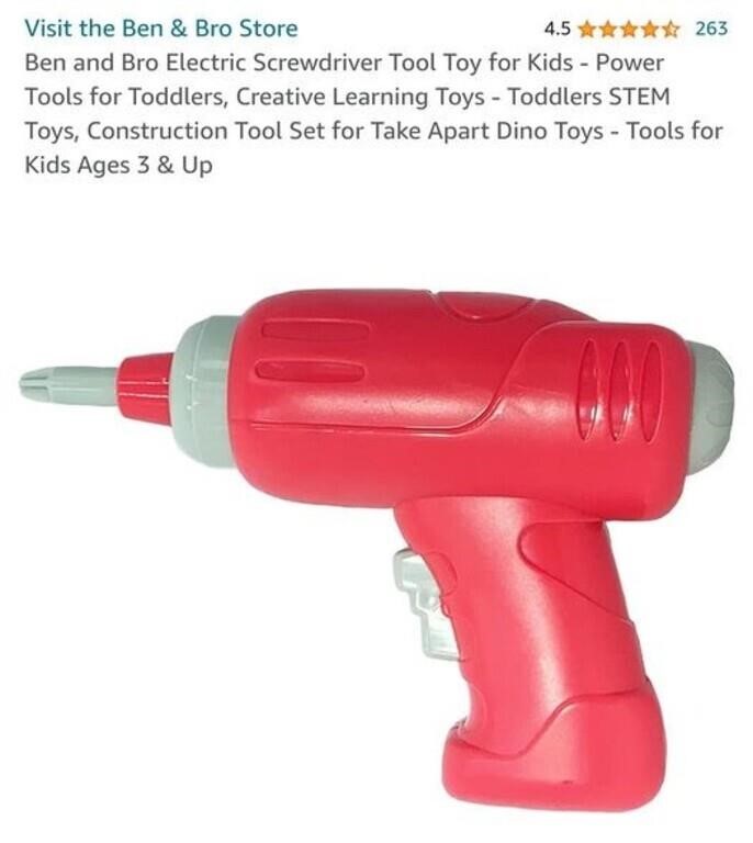 MSRP $10 Electric Schooldriver Toy