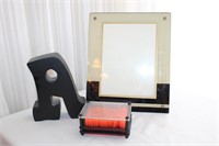 LETTER A, PICTURE FRAME & GAME