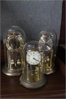 3 Anniversary Clocks