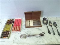 Fondue Forks, Knives & Serving Pieces