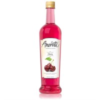 Amoretti Premium Syrup, Cherry, 25.4 Ounce (Pack o