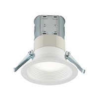Easy-up 4 in. White Baffle Integrated LED Recessed