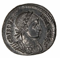 Crispus as Caesar VOT X Ancient Roman Coin