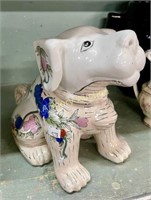 ASIAN POTTERY DOG