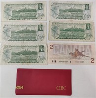 Older Canadian Bank Notes