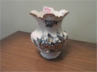 Samuel ford & C hand painted  vase
