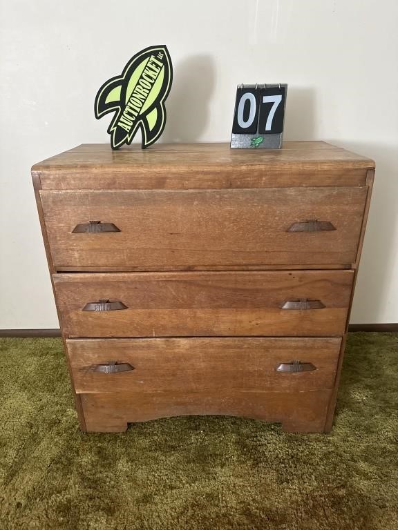 Vintage Wooden Dresser