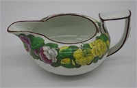 Spode hand painted pearlware creamer