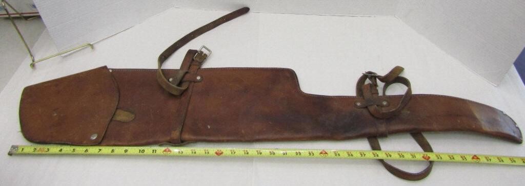 Vintage Leather Rifle Case