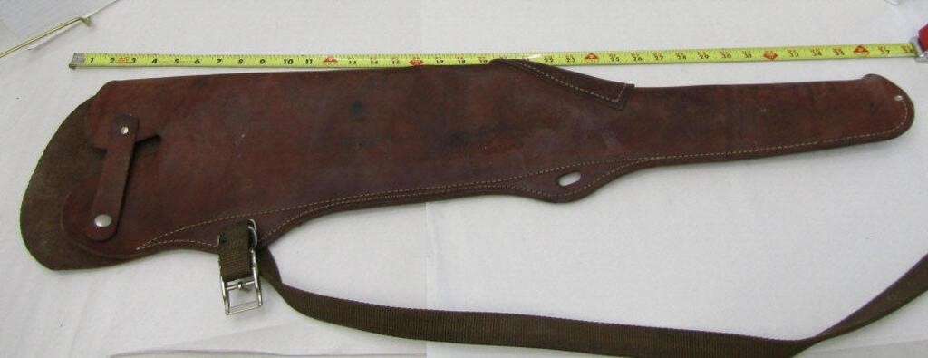 Vintage Leather Rifle Case