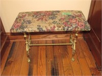 Iron Footed Bench 24" x 12" x 16"