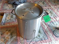 Deep fat frying pan with with propane cooker extra
