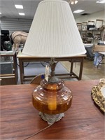 Table Lamp w/Shade 34"H