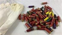 Bag full of assorted shotgun shells