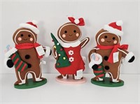 BRAND NEW - GINGERBREAD FAMILY - 16" TALL