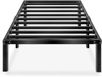 HAAGEEP Black Twin Bed Frame  14 Inch