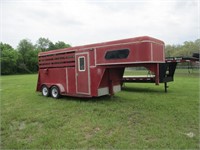 554-2000 DIAMOND D TRAILER WITH TACK ROOM-BOS