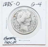 COIN - 1895-O BARBER HALF DOLLAR