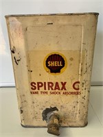 Shell  Spirax C Shock Absorbers Oil 4 Gallon Tin