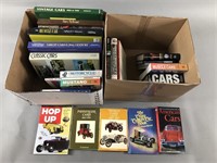 28pc Car & Vehicle Books w/ Motorcycles