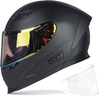 Full Face Motorcycle Helmet with Dual Visor