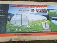 New/Unused TMG 12'X60' Tunnel Greenhouse Grow