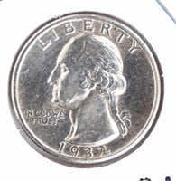 Coin 1932-S Washington Quarter - Key Date!